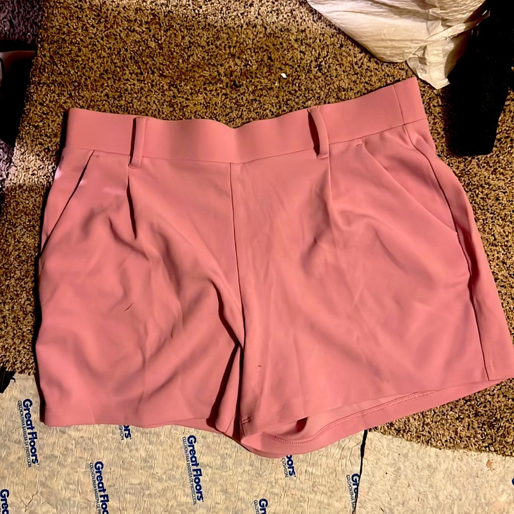 Pink mom shorts